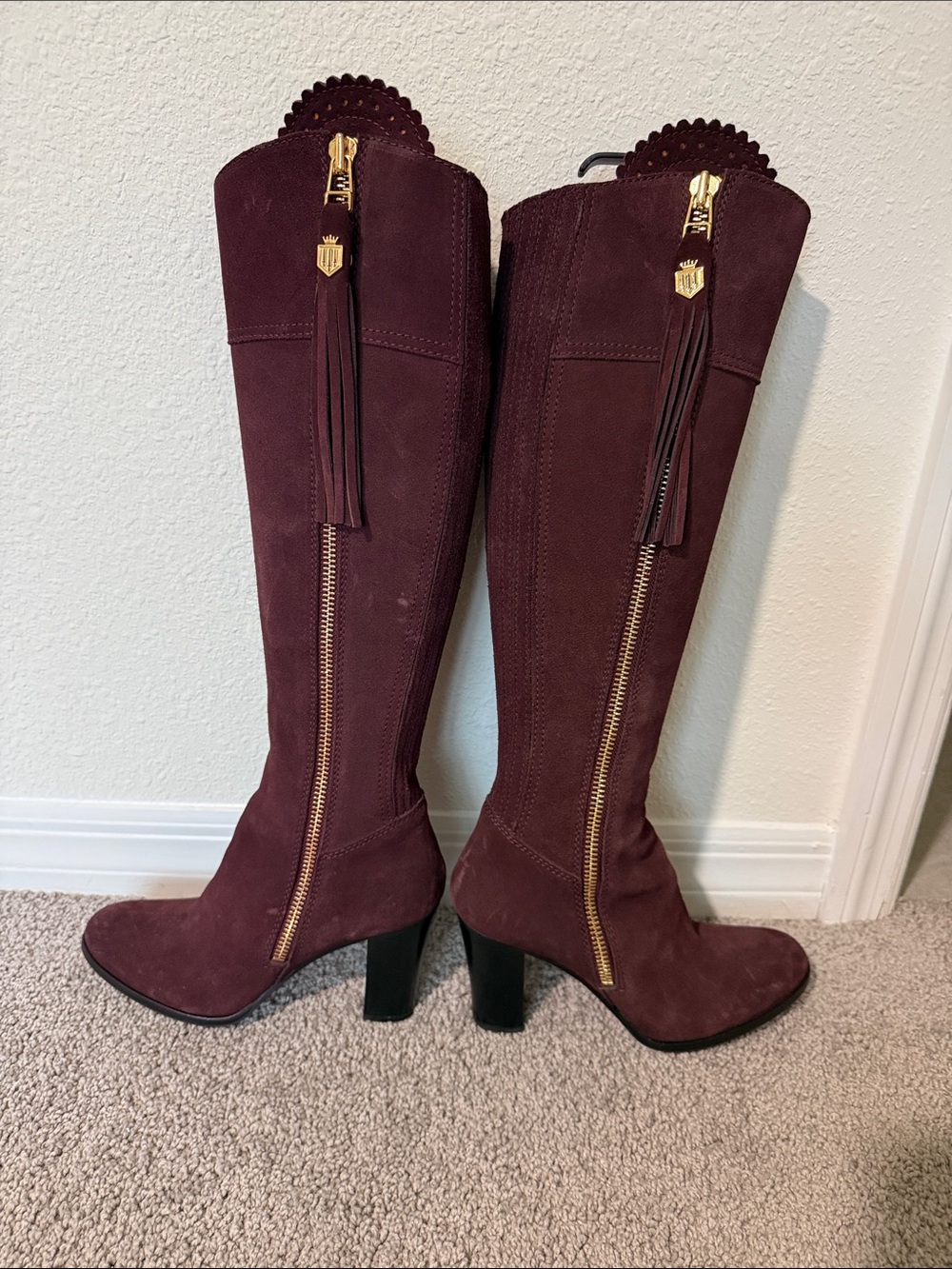 Fairfax & favor Regina heel knee high boot
